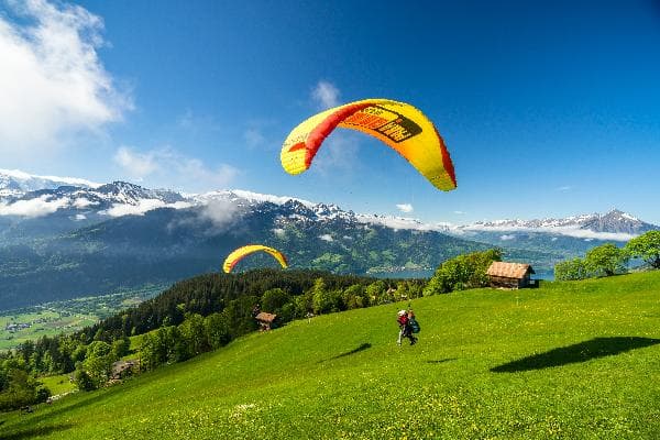 <Crash Landing on You> Paragliding Experience in Interlaken, Switzerland (As Seen in the Series) — Day Tour