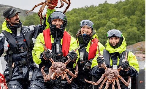 Norway King Crab Fishing Day Tour [May–November: Summer RIB Boat Ride | Kirkenes Round Trip] (3 Hours · English-Speaking Tour)