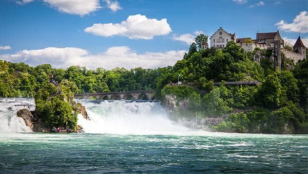 Switzerland Day Tour: Rhine Falls, Europe’s largest waterfall + Stein am Rhein, a storybook town with centuries of history (round trip from Zurich · English-speaking group)