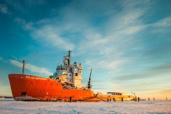 6-Day Lapland Aurora Icebreaker Adventure • Swedish Icebreaker | Norwegian King Crab | Finnish Santa Claus Village | Dog Sledding | Snowmobile Aurora Chase • Reindeer Farm Visit Included