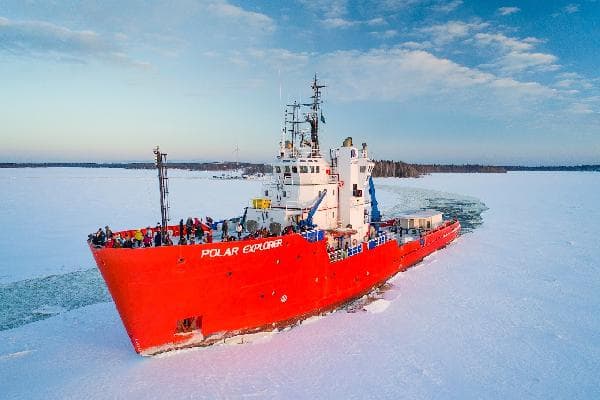 5-Day Lapland Aurora Icebreaker Adventure • Swedish Icebreaker | Norwegian King Crab | Finnish Santa Claus Village | Dog Sledding | Snowmobile Aurora Chase • Reindeer Farm Visit Included