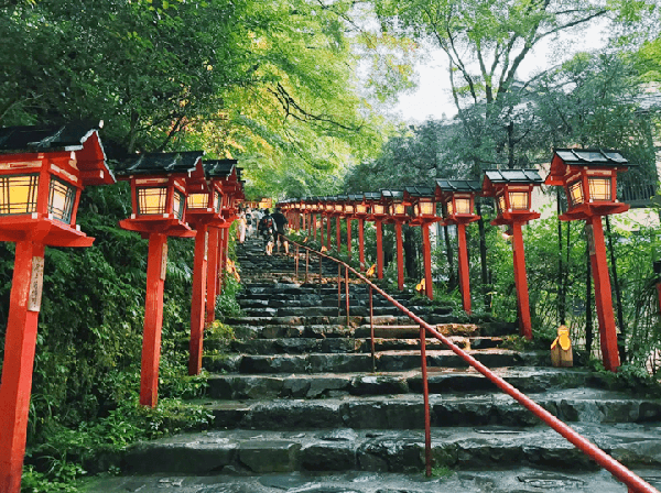Kyoto Arashiyama, Sanzen-in & Kifune Shrine Day Trip, Kansai, Japan (13-Person Small Group; Round Trip from Osaka | Upgrade to a 9-Person Small Group)