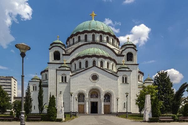 [Visa-Free] Serbia Day Tour, Route D: Zemun + Former Embassy Site + Belgrade Fortress + Republic Square + Church of Saint Sava (Chinese-speaking group) (round trip from Belgrade)