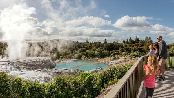 New Zealand North Island 4 Days • Small Mercedes-Benz Group (Round Trip from Auckland)