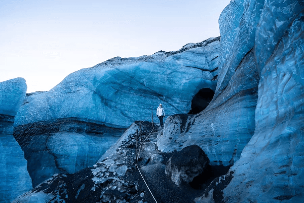Journey to the Ice Cave Beneath a Volcano | Katla Ice Cave Adventure (Round Trip from Reykjavík/Vík)